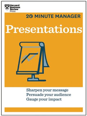 cover image of Presentations (HBR 20-Minute Manager Series)